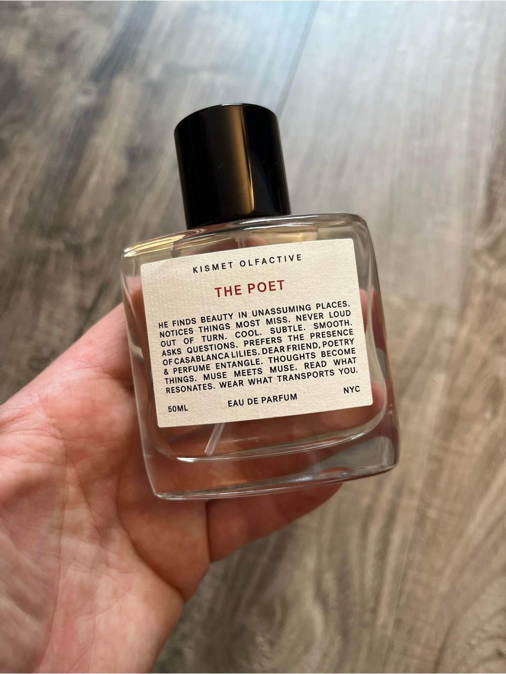 Kismet Olfactive The Poet Perfume